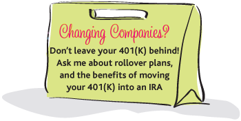 Changing companies? Don't leave your 401(k) behind!