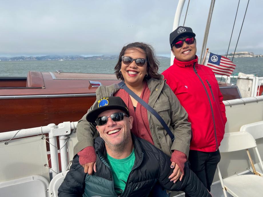 USS Potomac, Alameda, CA : Fleet Week Boat Ride and Luncheon